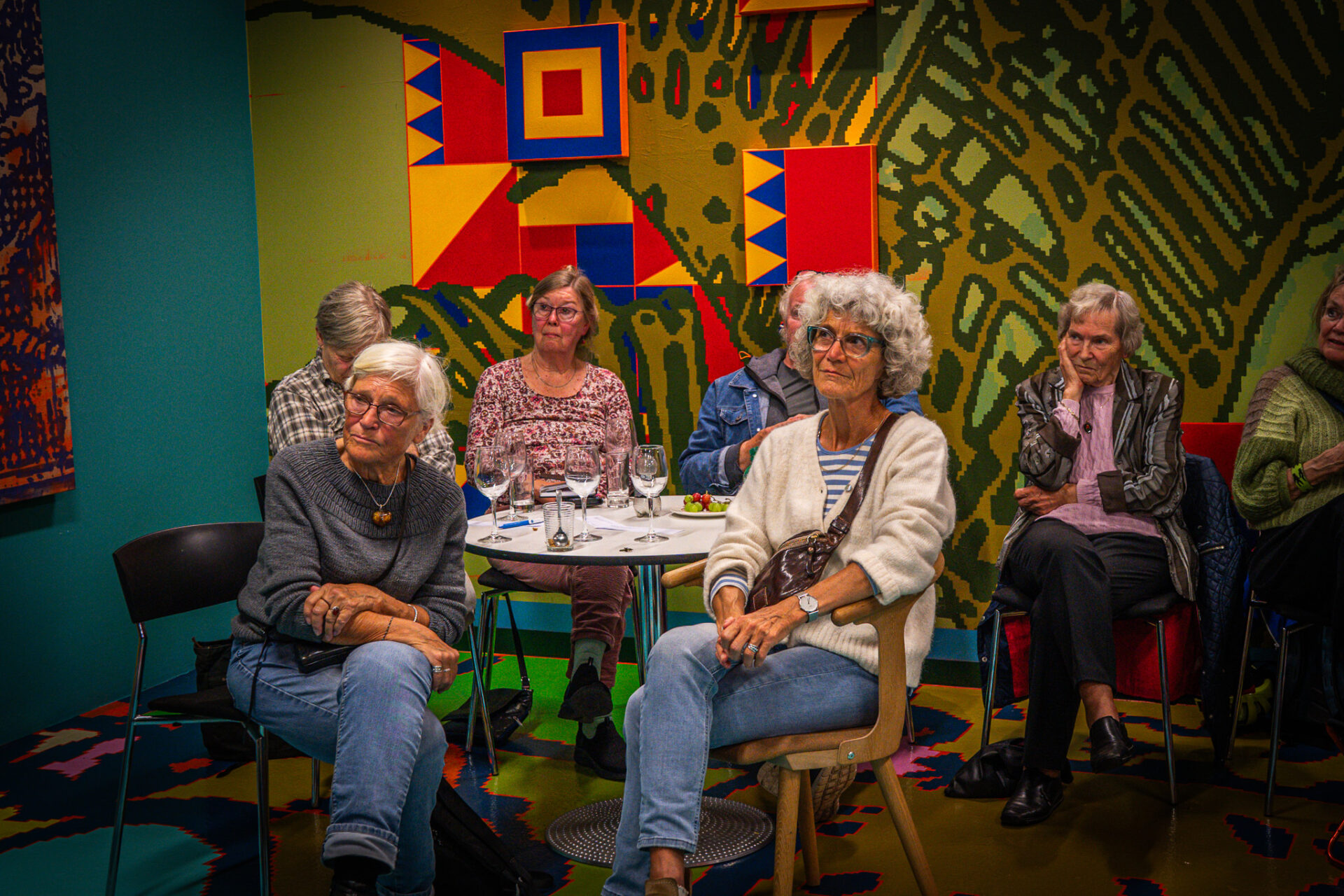 Spændvidden i alderen blandt de fremmødte var stor. Foto: Fjodor Pedersen.