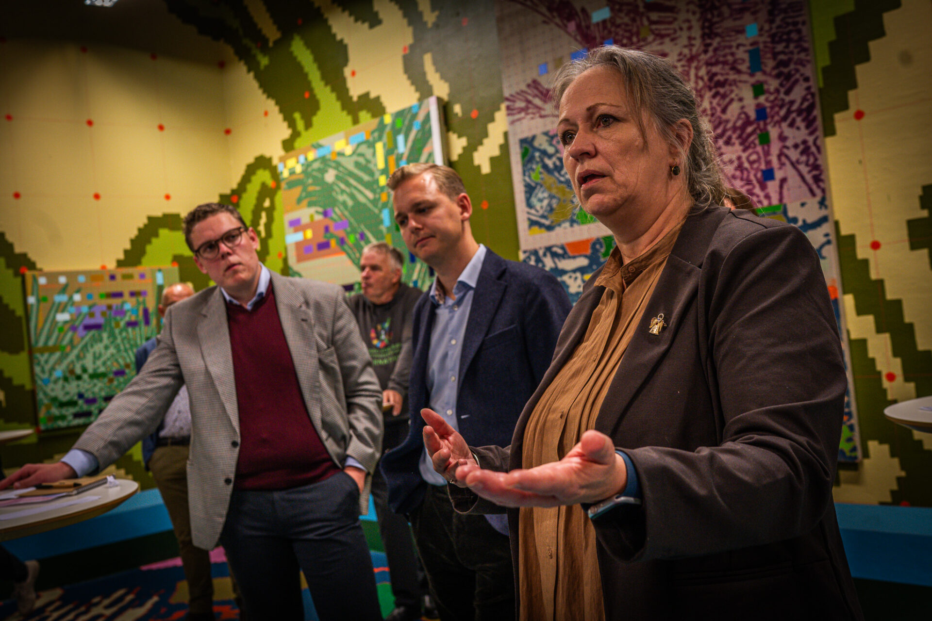 Mads Engelund Larsen, Nicolaj Aarøe og Susanne Dyreborg. Foto: Fjodor Pedersen.