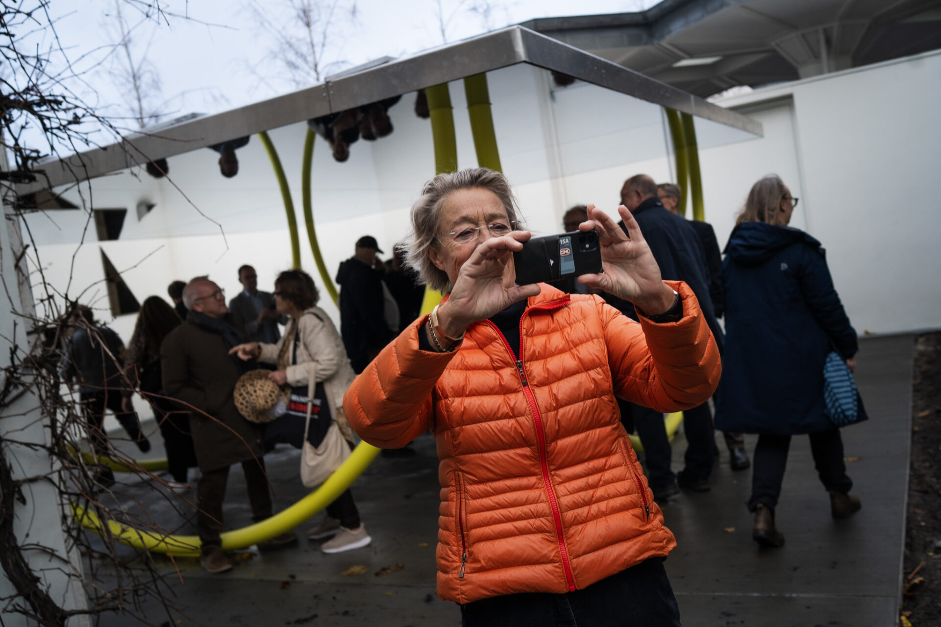 Det nye værk er - helt i tidens ånd - selfie-venligt. Foto: Fjodor Pedersen.