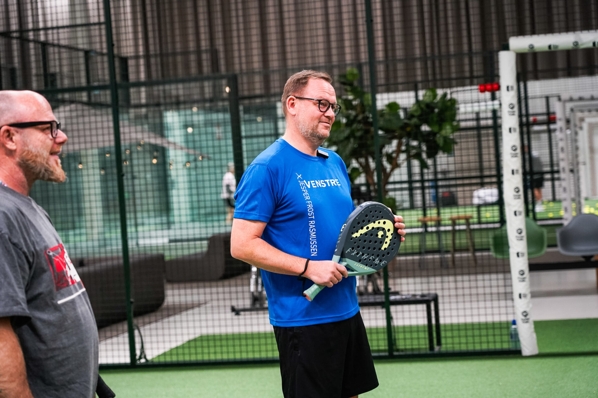 Valg-sport med Recovery Bulls. Jesper Frost Rasmussen (V) og Michael Harbøll (S) talte civilsamfund. Foto: Fjodor Pedersen.