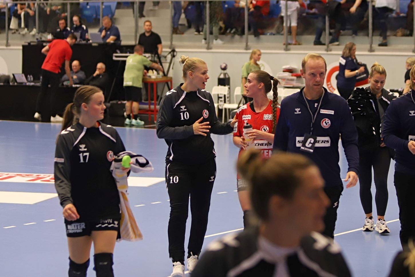 Katrine fik sig en god snak med Live