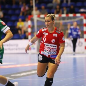 Nora Mørk betyder rigtig meget for holdet. Foto: Johnny Tauman.