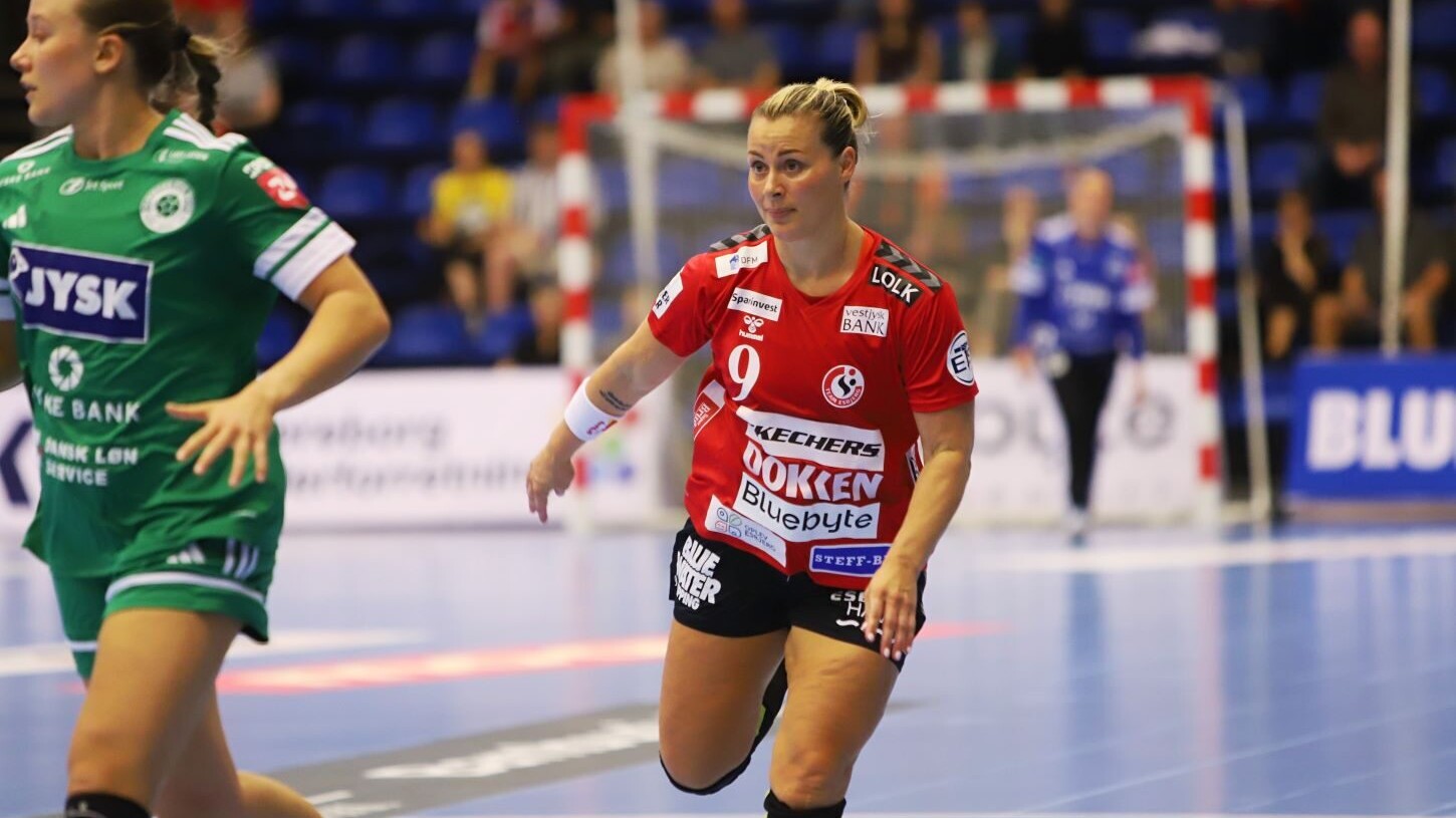 Nora Mørk betyder rigtig meget for holdet. Foto: Johnny Tauman.