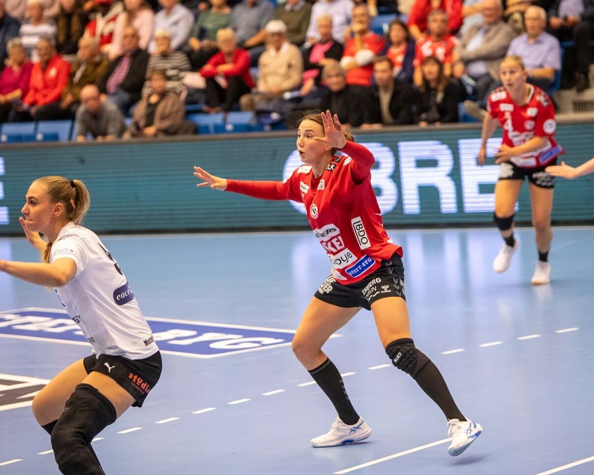 Olivia Löfqvist er vokset med sine opgaver på stregen. Foto: Johnny Tauman.