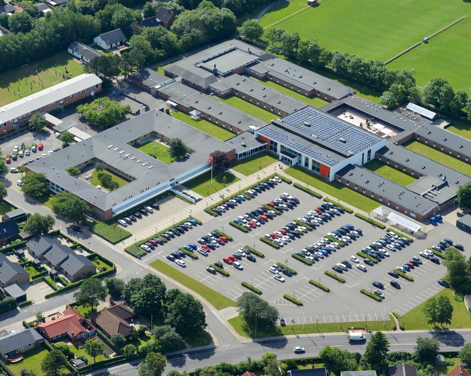 SOSU-skolen, Gjesenglund Allé. Pressefoto.