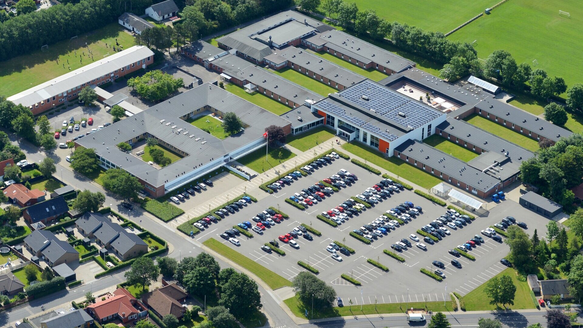SOSU-skolen, Gjesenglund Allé. Pressefoto.