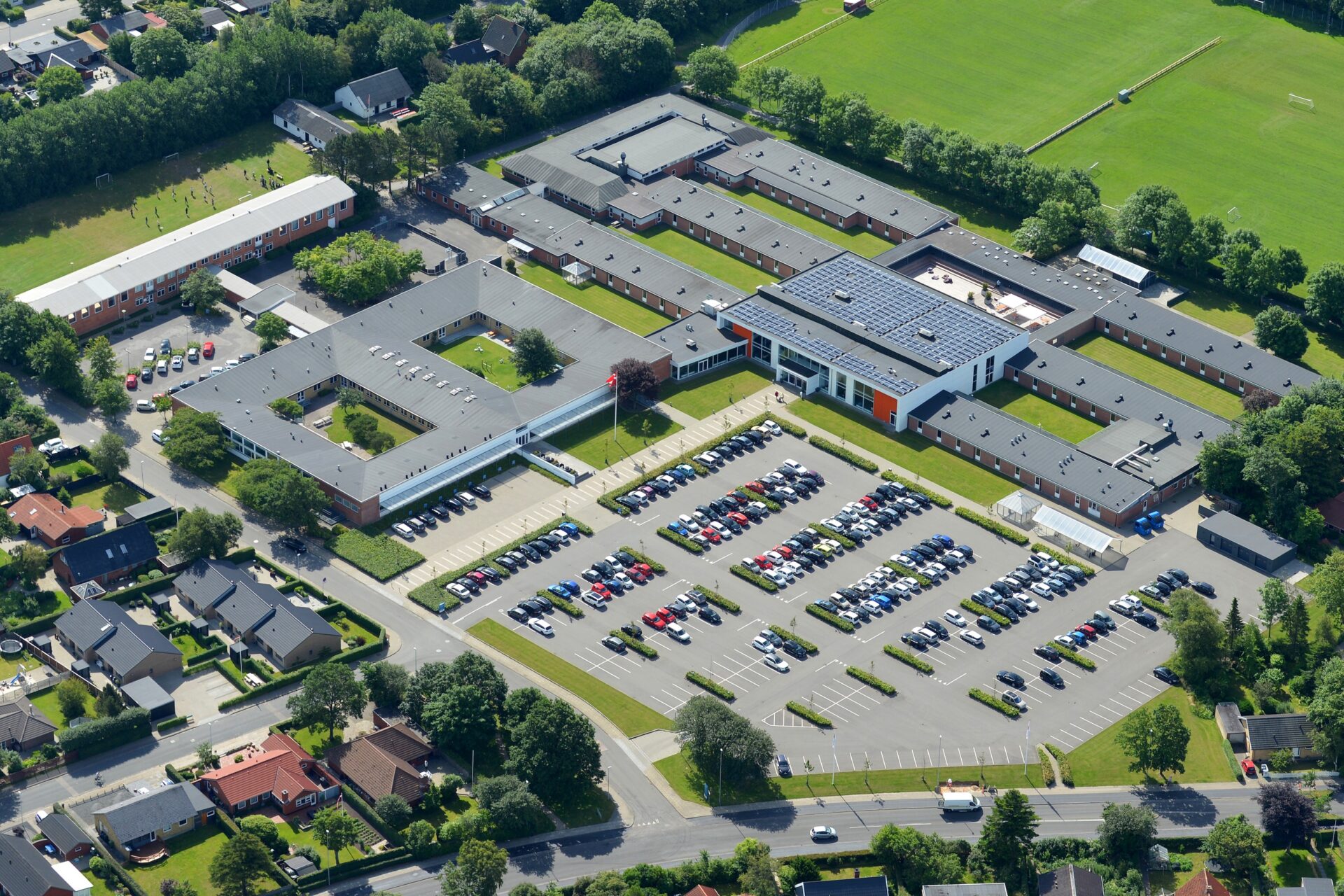 SOSU-skolen, Gjesenglund Allé. Pressefoto.