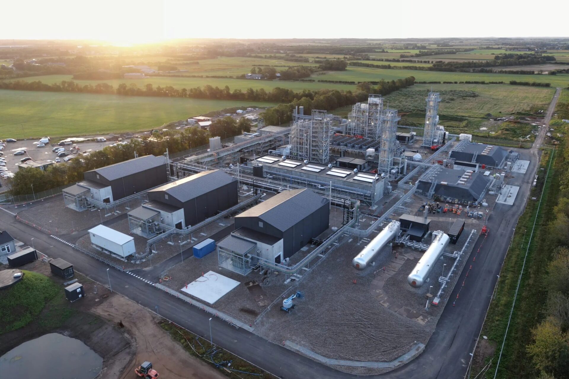 Power to X-anlæg. Arkivfoto: European Energy.