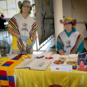 De to colombianere har studeret i Esbjerg i to år. Foto: Johnny Tauman.