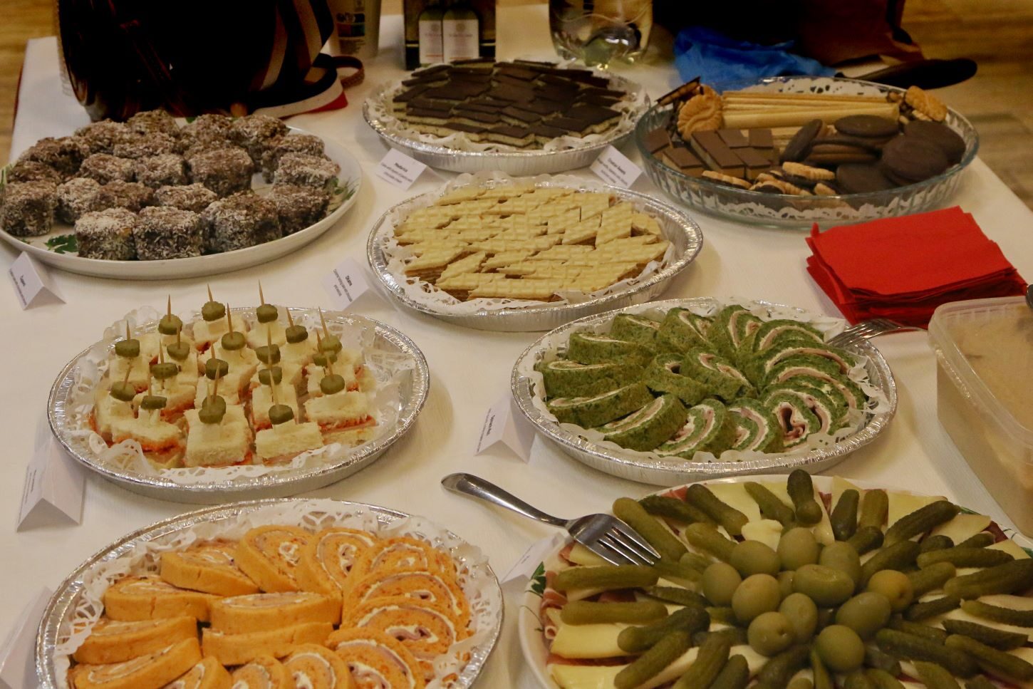 Der var masser af smagsprøver fra 30 forskellige nationer. Foto: Johnny Tauman.