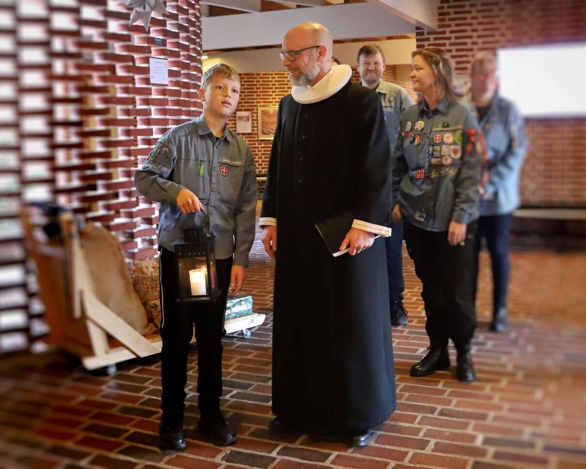 klar til at gå - venter på bedeslagene