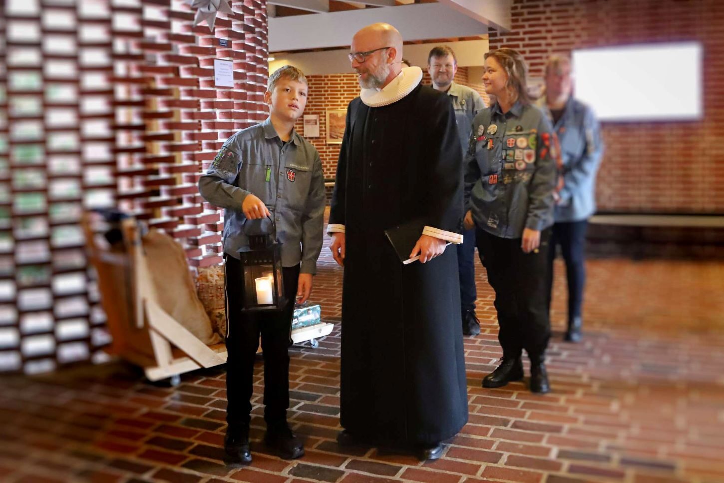 klar til at gå - venter på bedeslagene