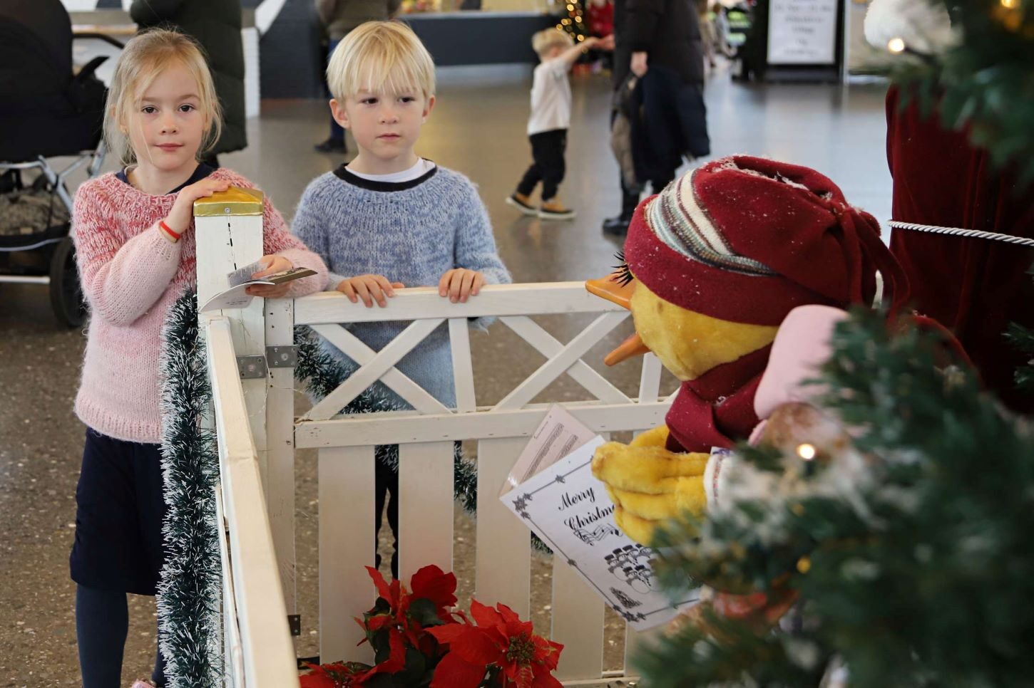 De bevægelige figurer blev beundret