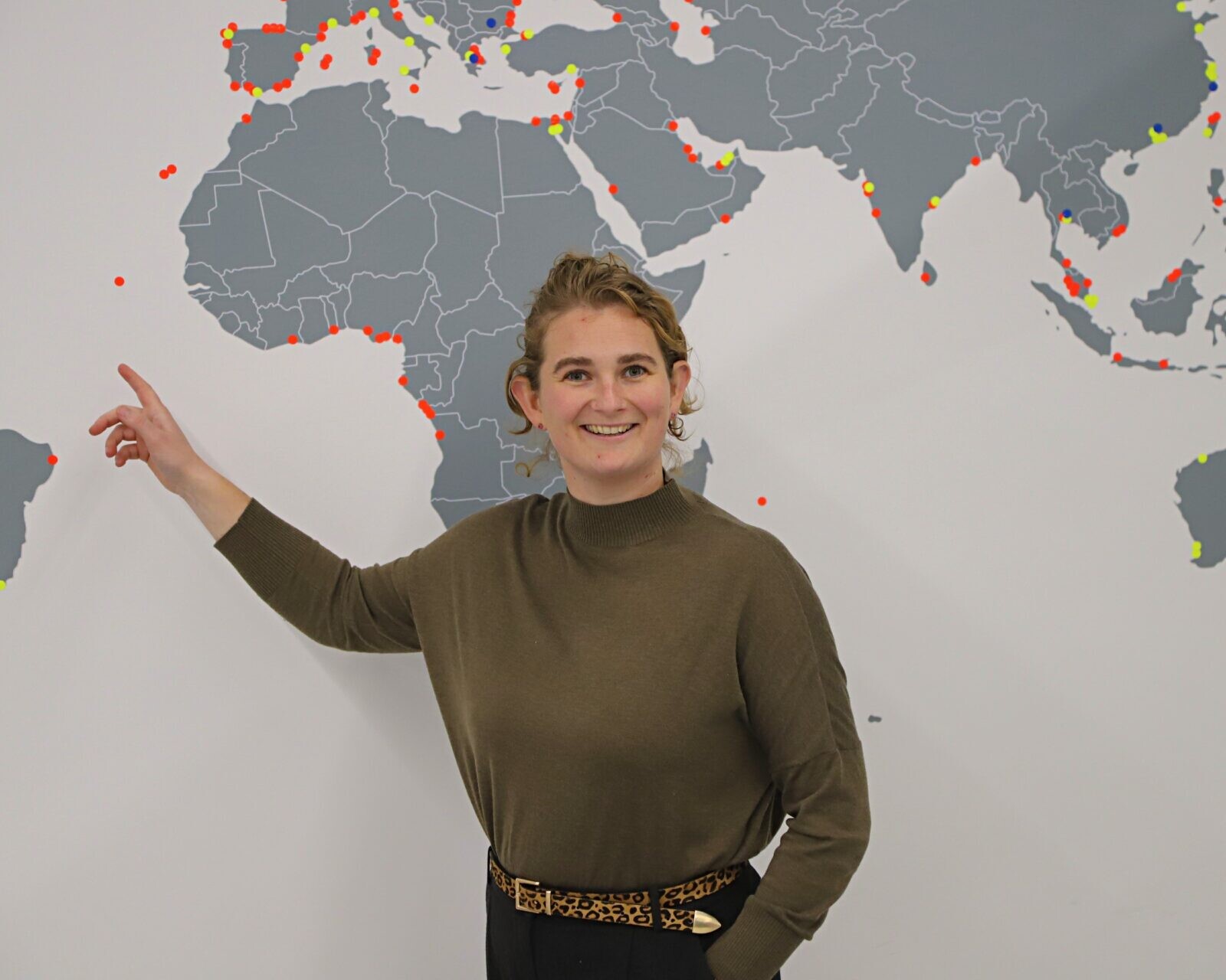 Simone elsker sine globale udfordringer og muligheder. Foto: Johnny Tauman.