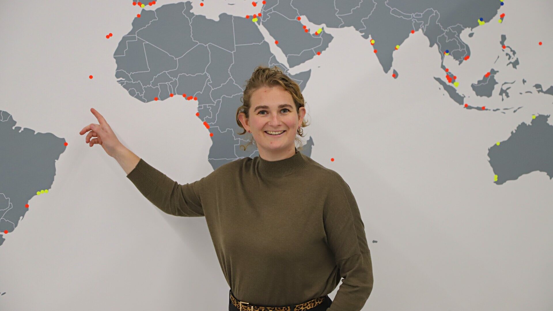 Simone elsker sine globale udfordringer og muligheder. Foto: Johnny Tauman.