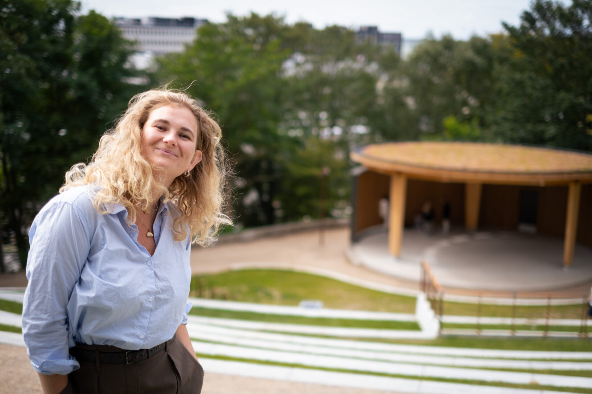 - Esbjerg oplever aktuelt negativ befolkningstilvækst. Det skal vendes – ikke med tilfældige greb, men med en tydelig bystrategi, der gør det attraktivt at blive og flytte hertil, mener V-kandidaten. Foto: Liv Rossander.