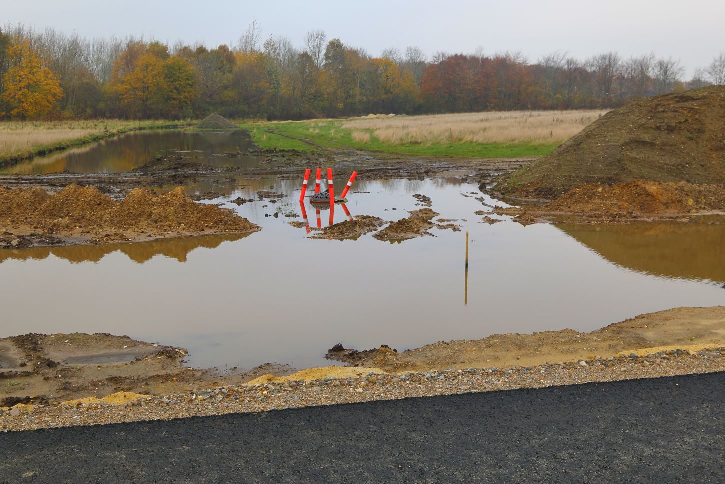 De store nedbørsmængder i efterårets ses rundt om på Nordstjernen