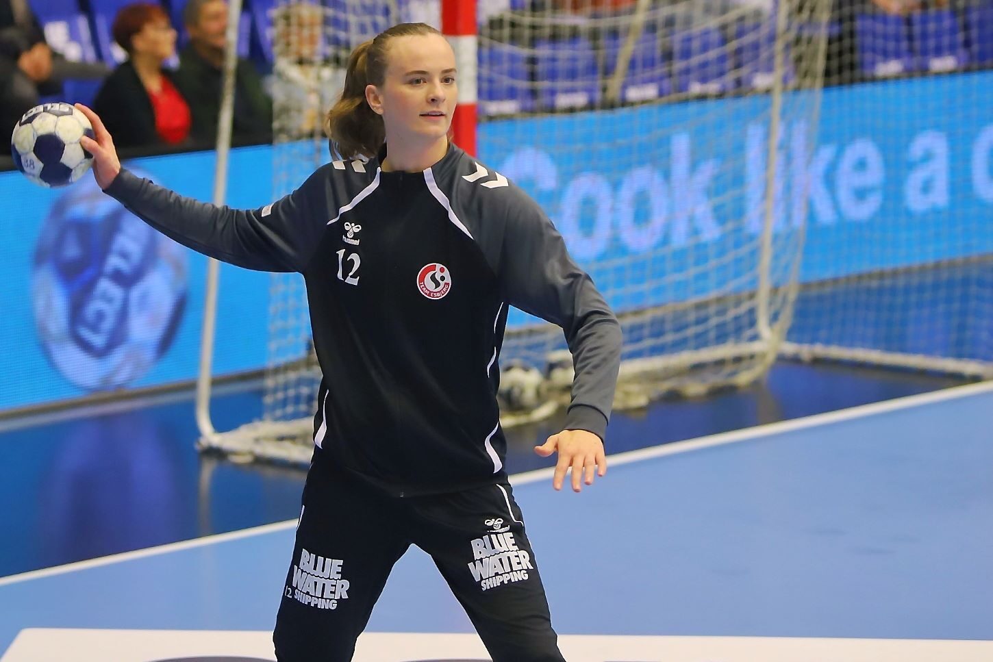 Anna Kristensen har det bedste udkast til et kontraangreb. Foto: Johnny Tauman.