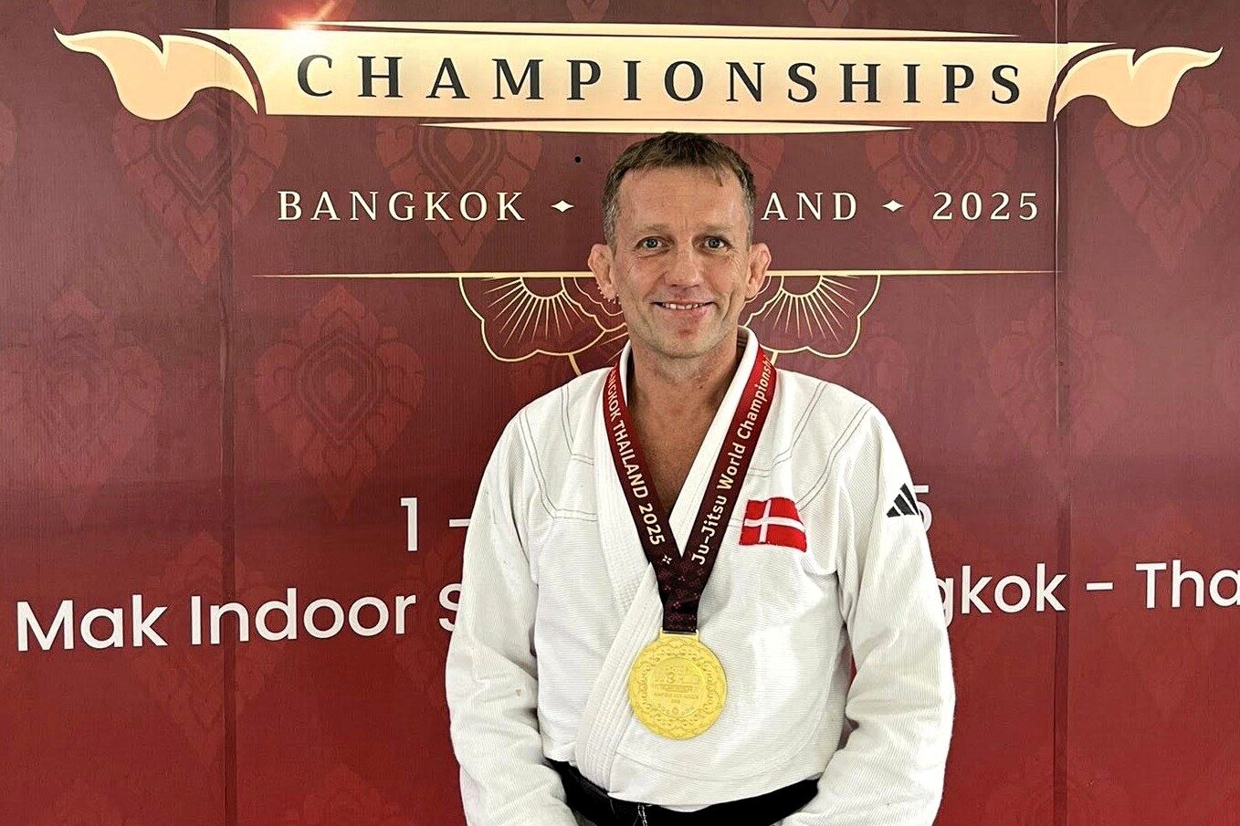 Det blev en mindeværdig tur til Bangkok for Claus Prien Tobiasen. Privatfoto.