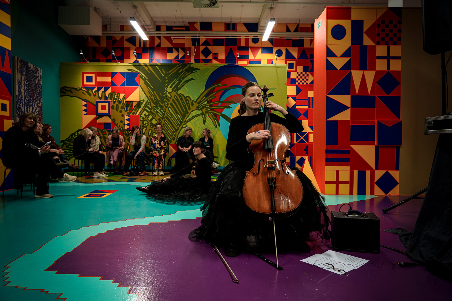 Modeshow, Marie Lahn, Gadens Museum. Foto: Fjodor Pedersen.