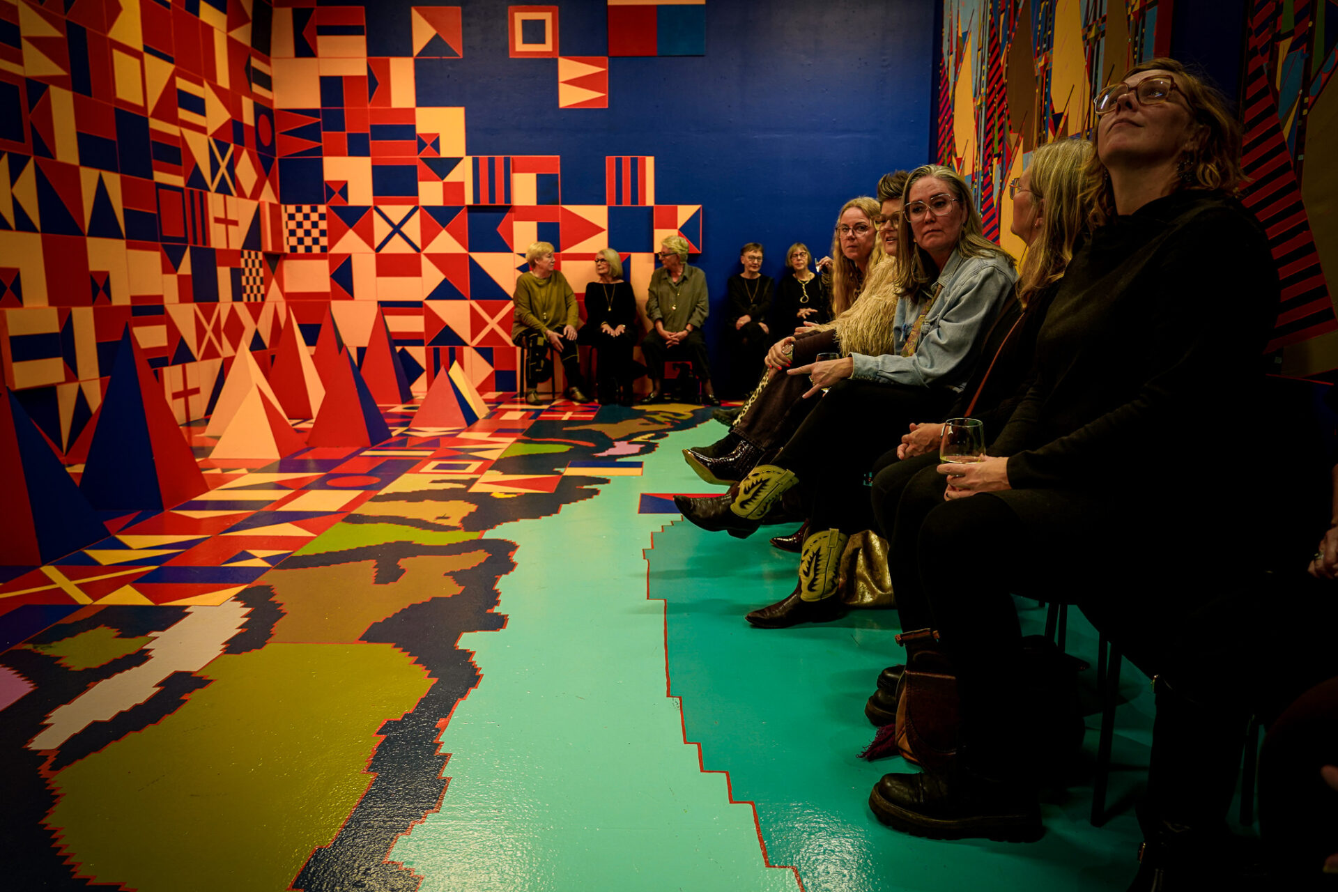 Modeshow, Marie Lahn, Gadens Museum. Foto: Fjodor Pedersen.