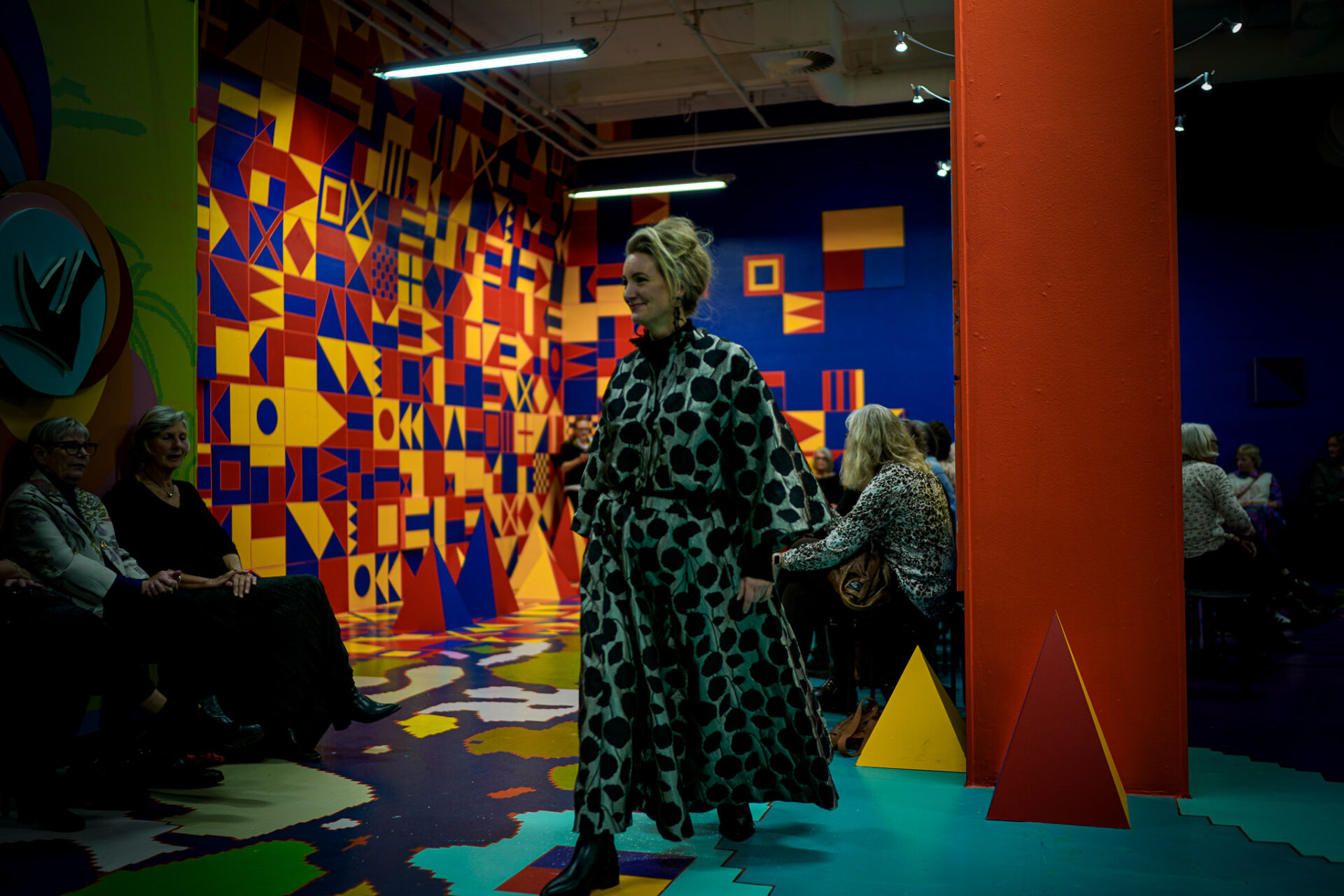 Modeshow, Marie Lahn, Gadens Museum. Foto: Fjodor Pedersen.