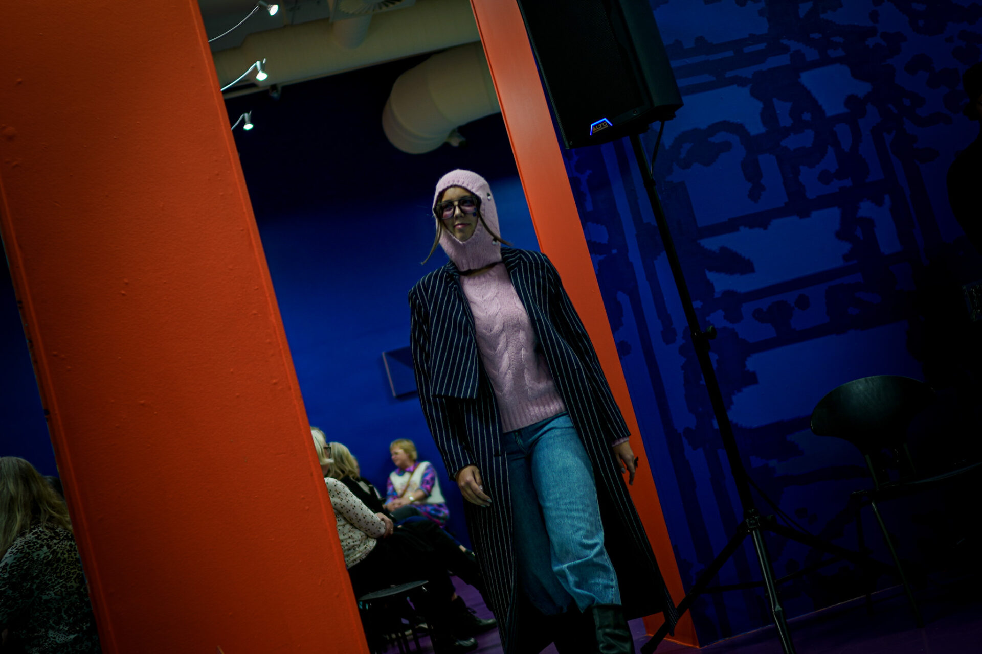 Modeshow, Marie Lahn, Gadens Museum. Foto: Fjodor Pedersen.