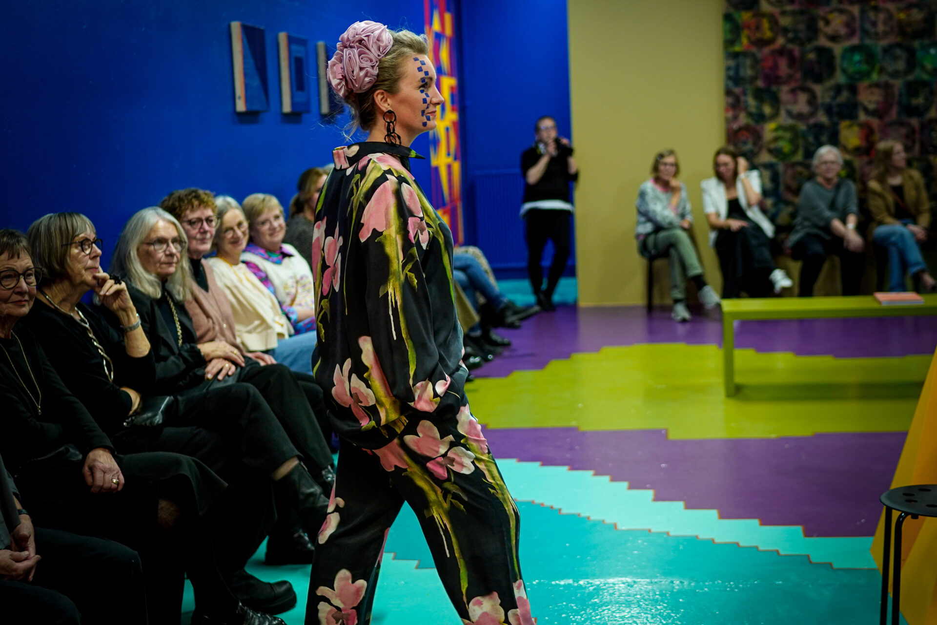 Modeshow, Marie Lahn, Gadens Museum. Foto: Fjodor Pedersen.
