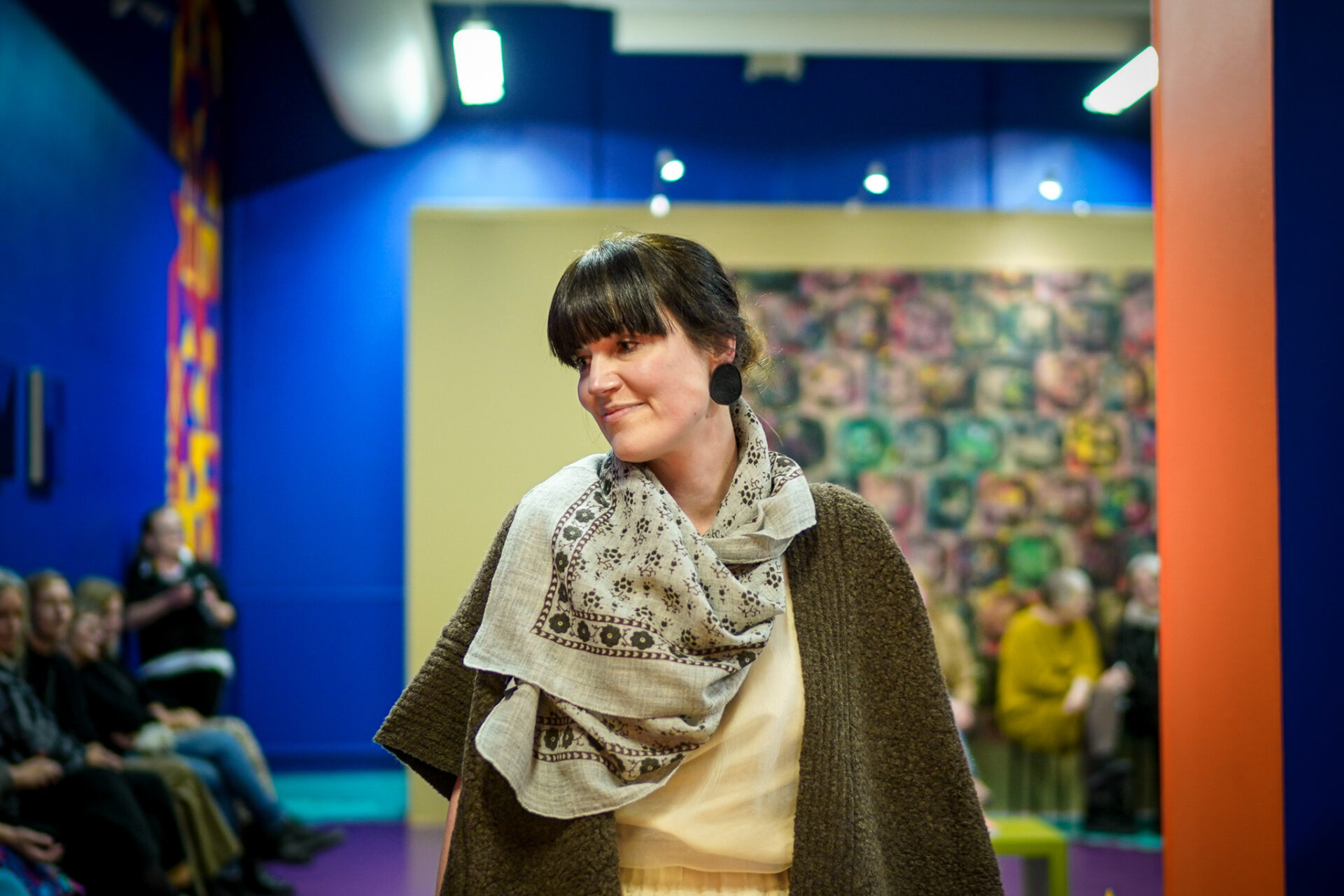 Modeshow, Marie Lahn, Gadens Museum. Foto: Fjodor Pedersen.