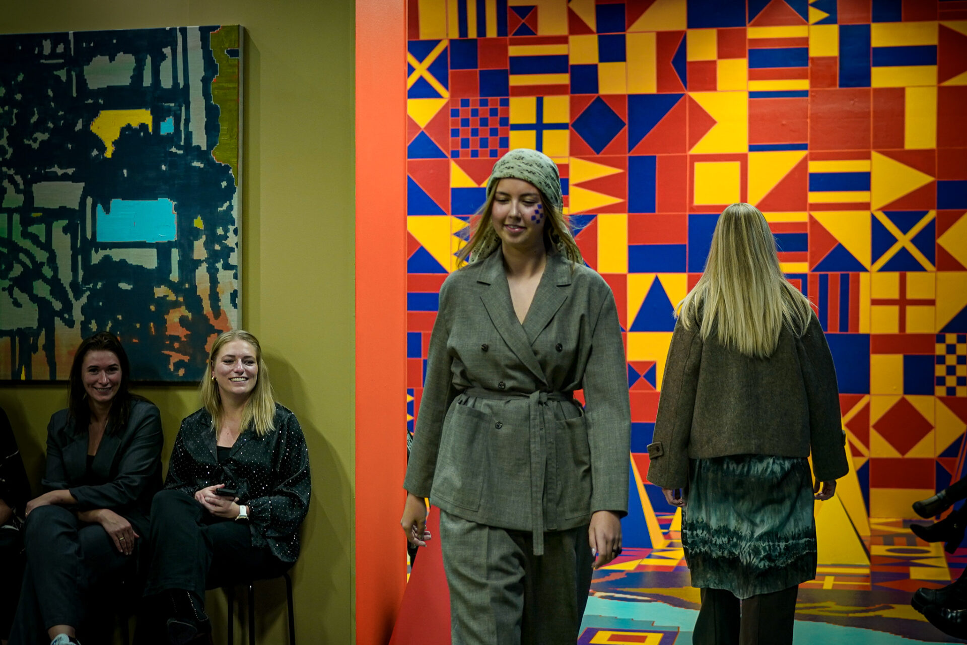 Modeshow, Marie Lahn, Gadens Museum. Foto: Fjodor Pedersen.
