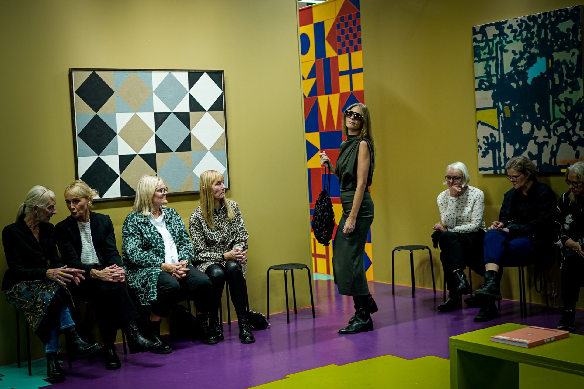 Modeshow, Marie Lahn, Gadens Museum. Foto: Fjodor Pedersen.