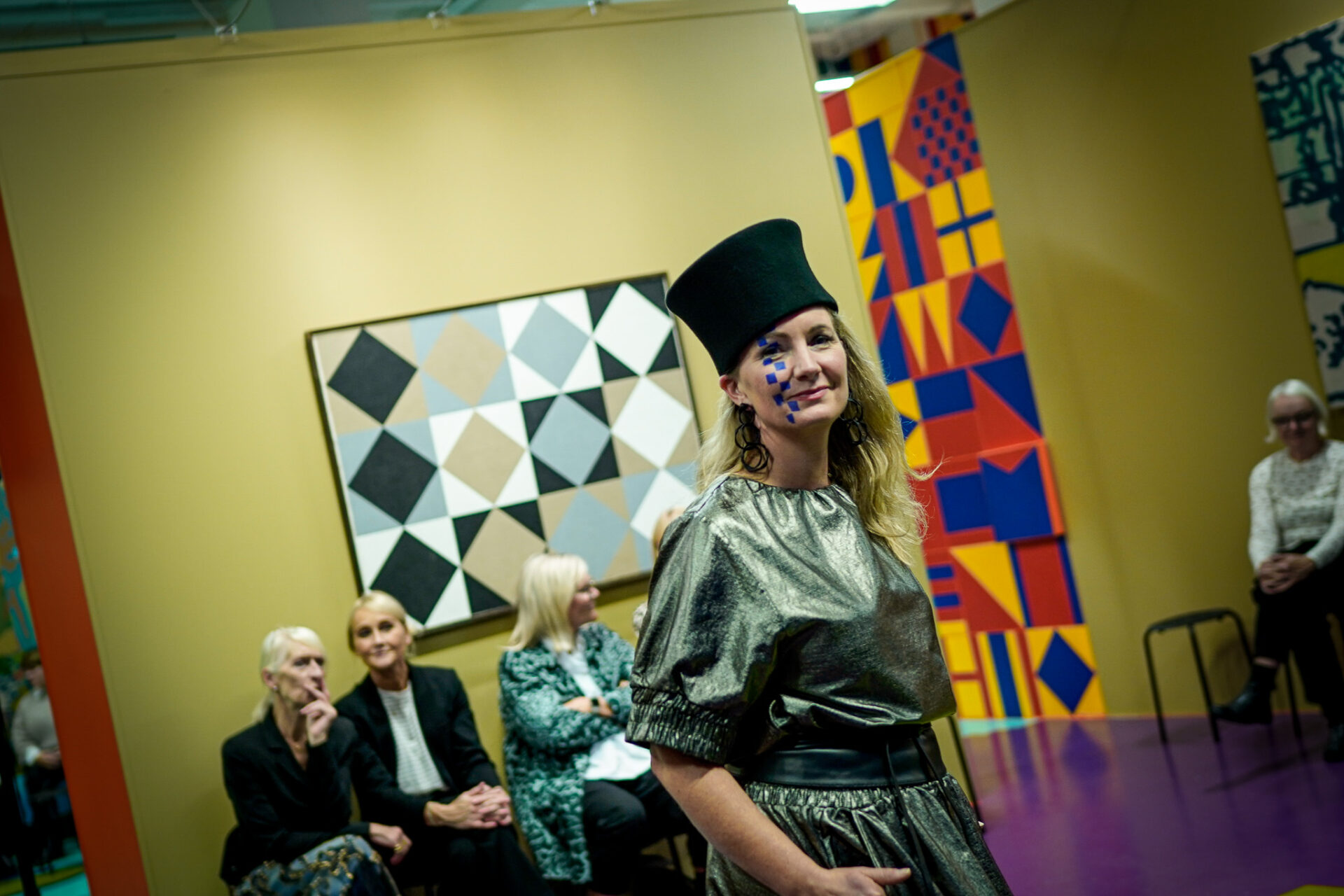 Modeshow, Marie Lahn, Gadens Museum. Foto: Fjodor Pedersen.