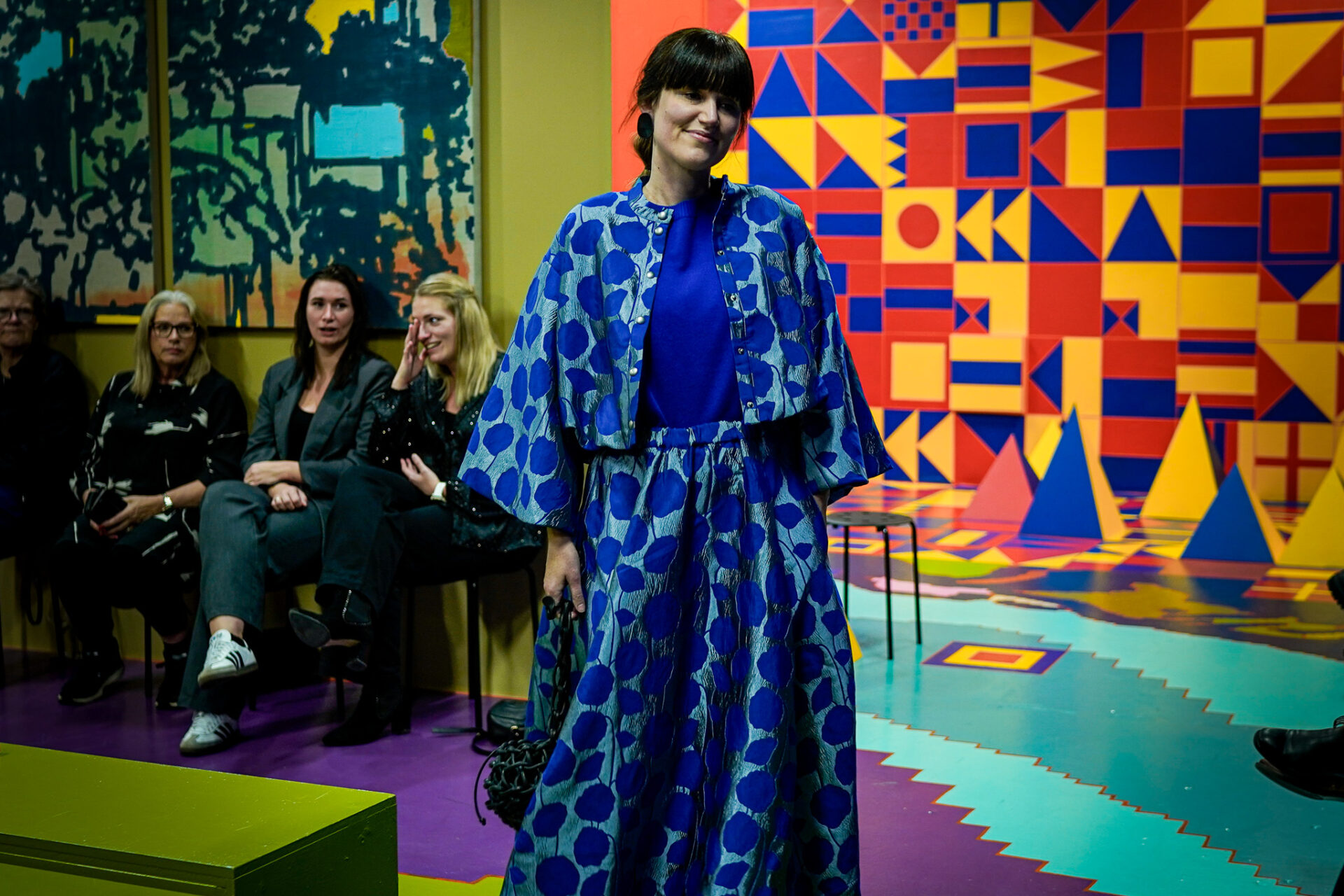 Modeshow, Marie Lahn, Gadens Museum. Foto: Fjodor Pedersen.