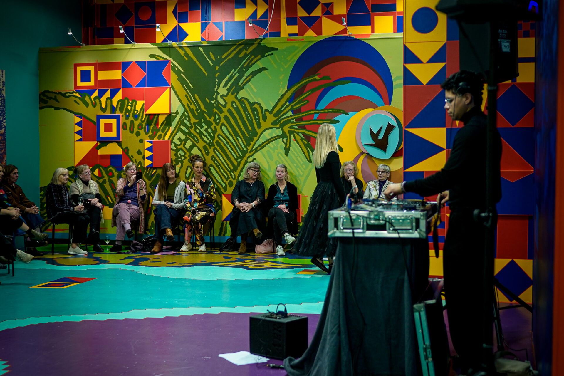 Modeshow, Marie Lahn, Gadens Museum. Foto: Fjodor Pedersen.