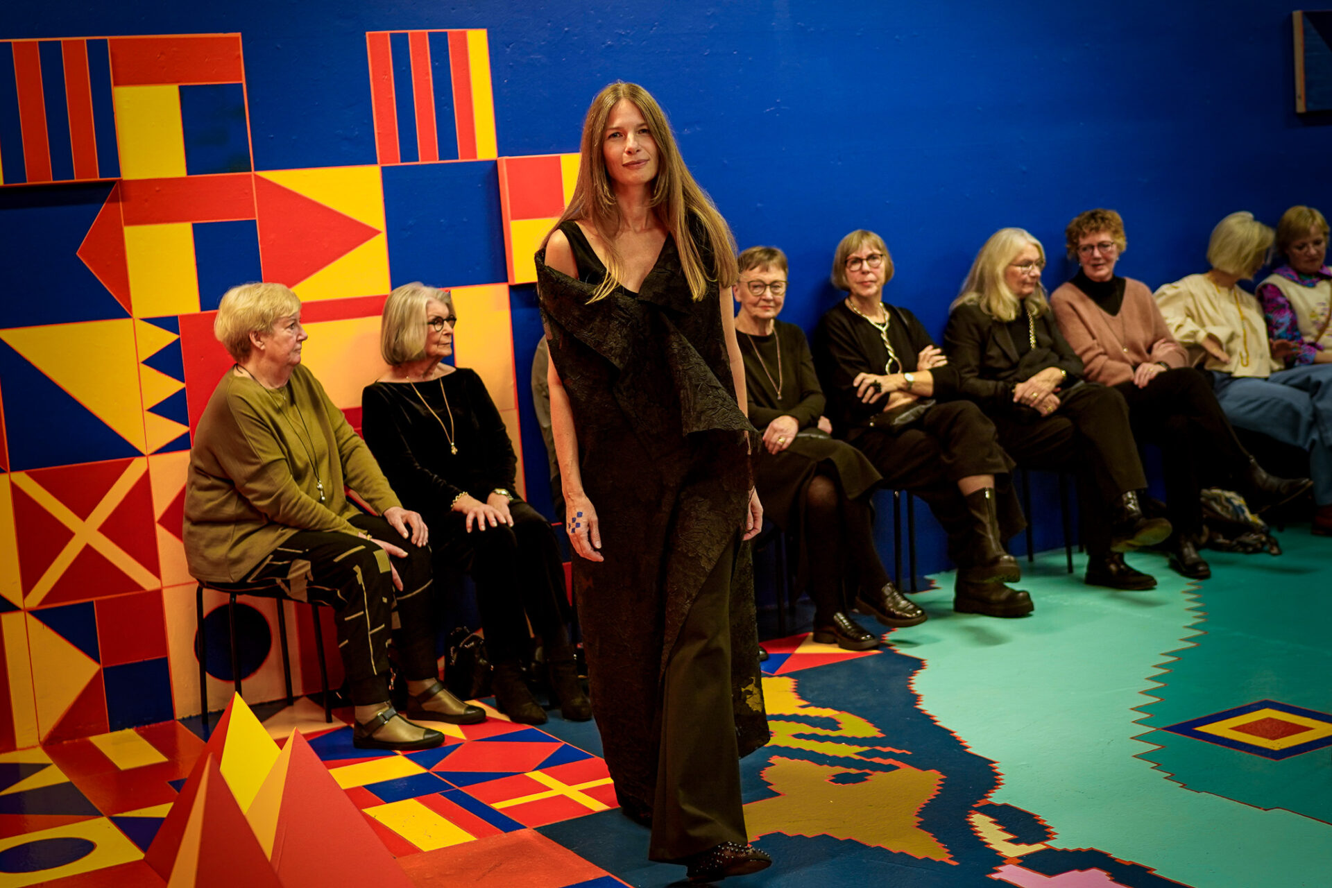 Modeshow, Marie Lahn, Gadens Museum. Foto: Fjodor Pedersen.