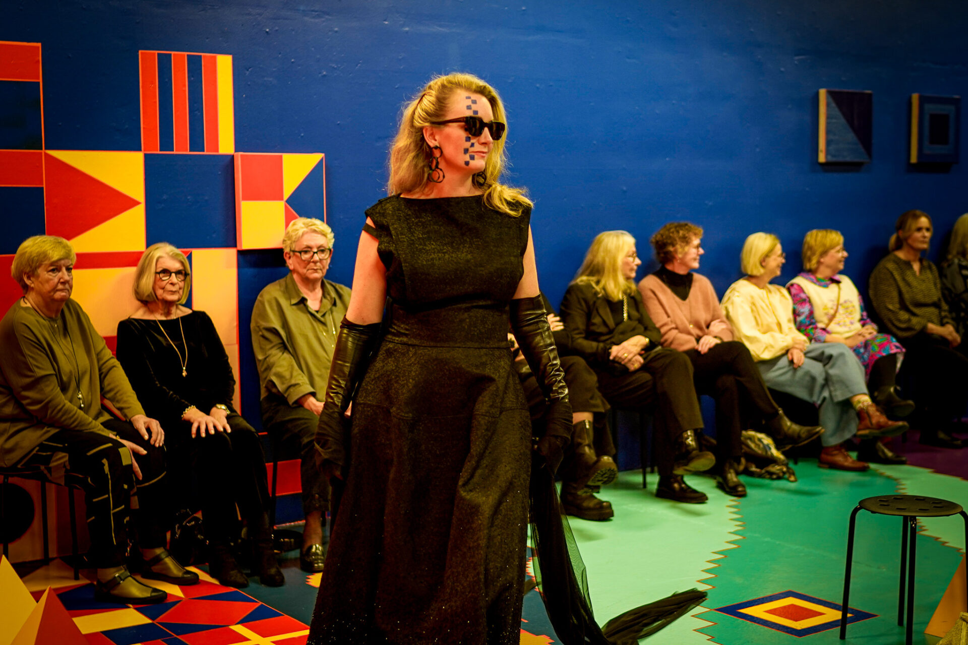 Modeshow, Marie Lahn, Gadens Museum. Foto: Fjodor Pedersen.