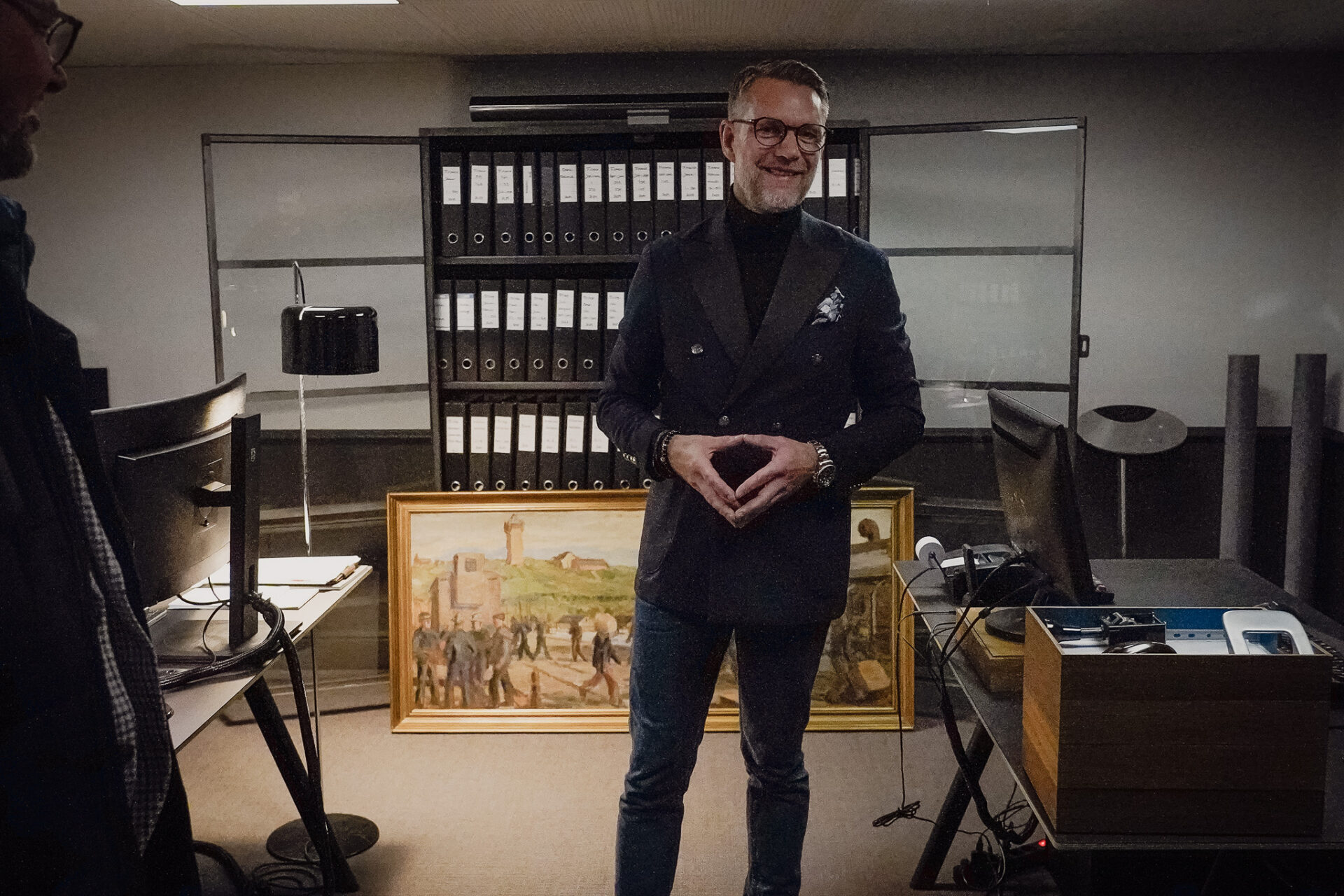 Henrik Aarestrup åbnede Kongehuset Men i de nye lokaler for et halvt år siden. Foto: Fjodor Pedersen.