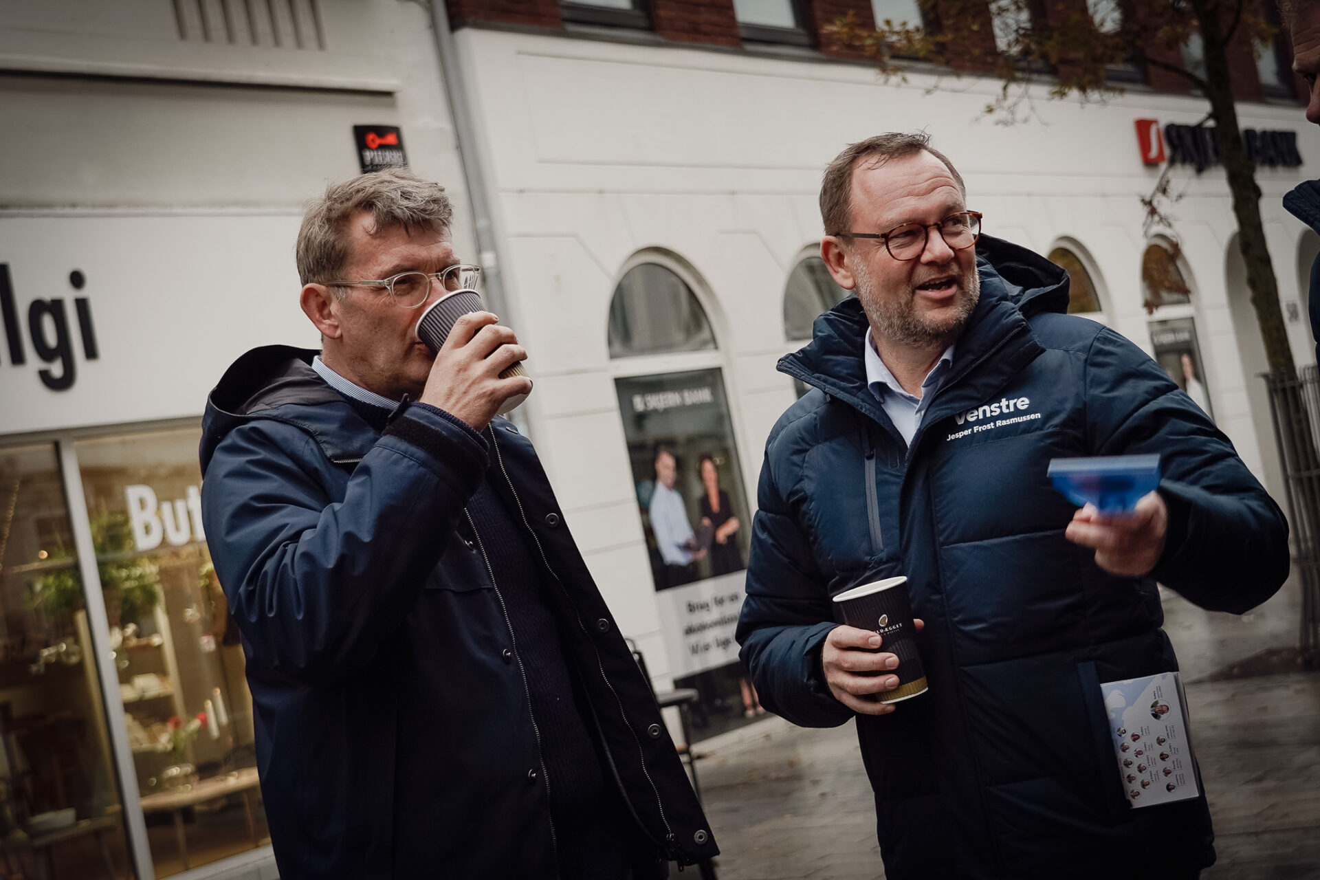 Venstres valgbutik i Kongensgade åbnede fredag. Foto: Fjodor Pedersen.