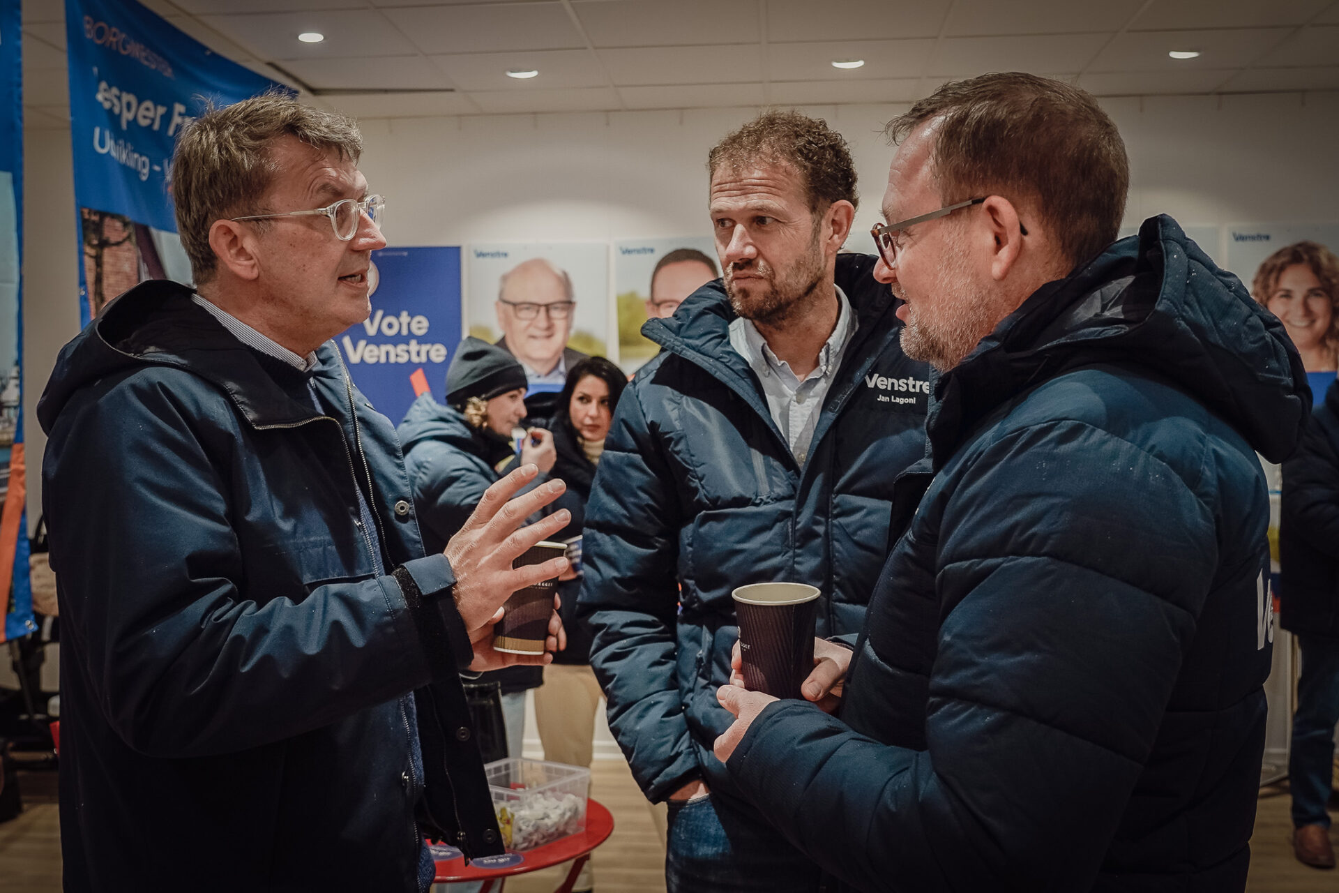 Troels Lund Poulsen er for øjeblikket på tur rundt i alle landets 98 kommuner. Dagen begyndte i Tønder, inden den via Esbjerg og Fanø slutter i Billund. Foto: Fjodor Pedersen.