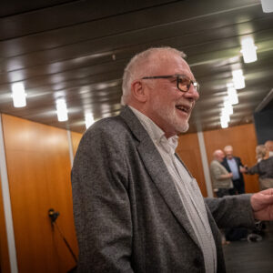 På valgnatten gik S til venstre, siden til højre - og nu er Hans Erik Møller gået sin vej. Efter 50 år i partiet. Foto: Fjodor Pedersen.