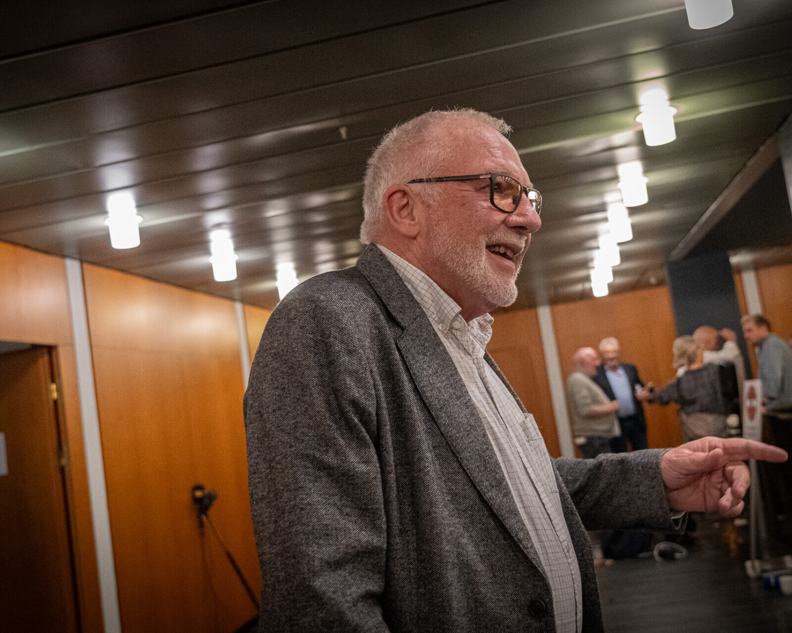 På valgnatten gik S til venstre, siden til højre - og nu er Hans Erik Møller gået sin vej. Efter 50 år i partiet. Foto: Fjodor Pedersen.