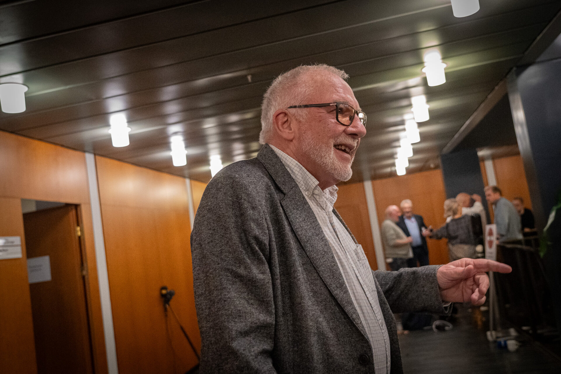 På valgnatten gik S til venstre, siden til højre - og nu er Hans Erik Møller gået sin vej. Efter 50 år i partiet. Foto: Fjodor Pedersen.