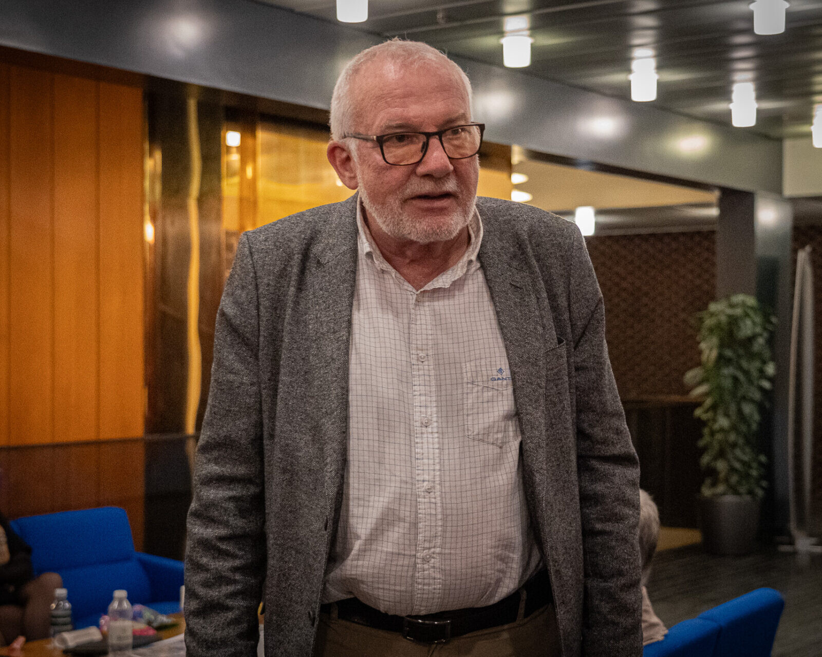 På valgnatten gik S til venstre, siden til højre - og nu er Hans Erik Møller gået sin vej. Efter 50 år i partiet. Foto: Fjodor Pedersen.