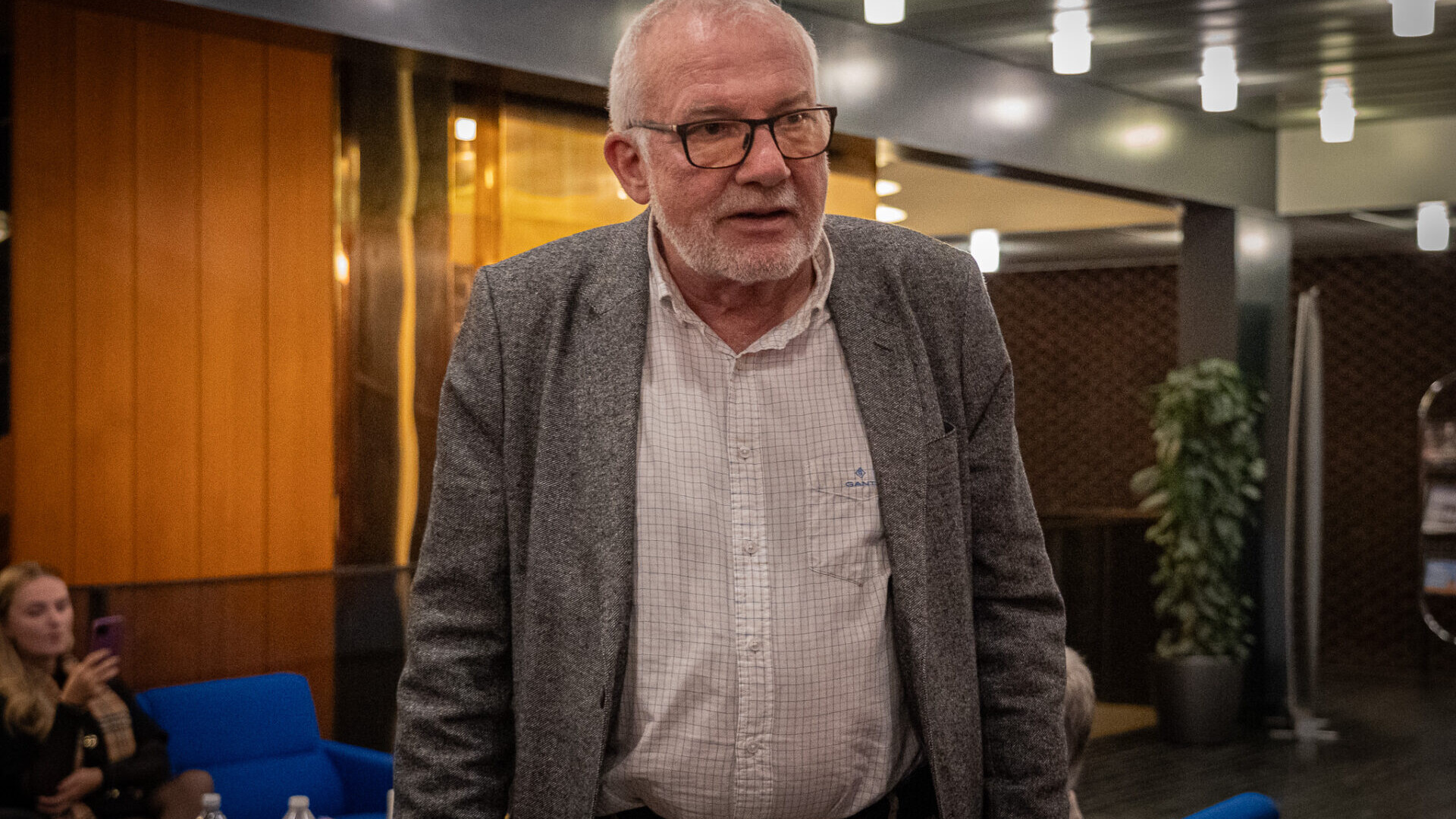 På valgnatten gik S til venstre, siden til højre - og nu er Hans Erik Møller gået sin vej. Efter 50 år i partiet. Foto: Fjodor Pedersen.