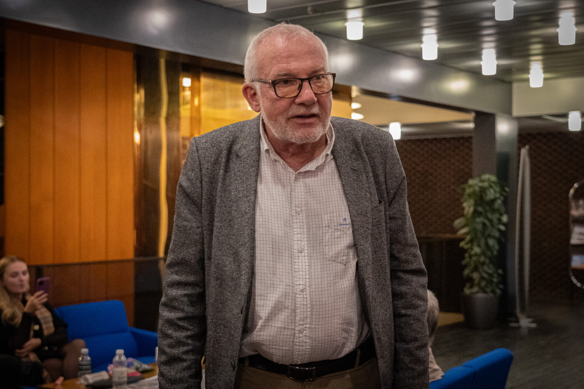 På valgnatten gik S til venstre, siden til højre - og nu er Hans Erik Møller gået sin vej. Efter 50 år i partiet. Foto: Fjodor Pedersen.