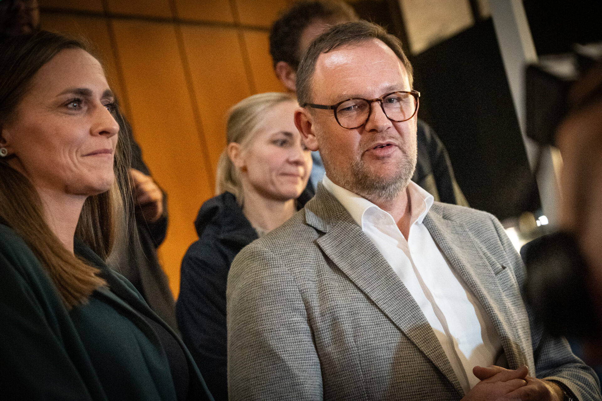 Jesper Frost Rasmussen kan glæde sig over et solidt blåt flertal trods nedgang hos Venstre. Foto: Fjodor Pedersen.