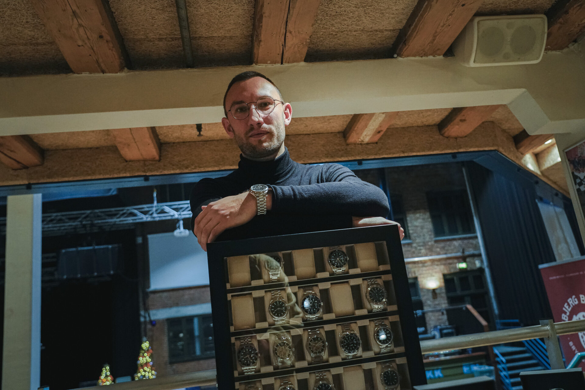 Lennart Borgvardt har sit eget ur-mærke, Borgvardt, som produceres og markedsføres fra Esbjerg. Foto: Fjodor Pedersen.