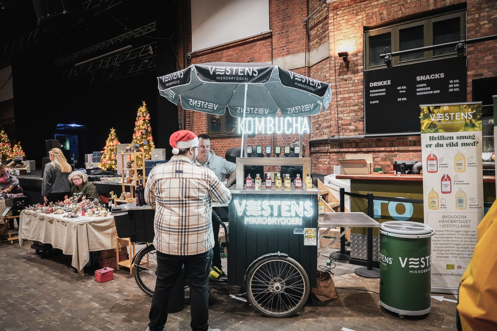 Vestens Mikrobryggeri havde taget ladcyklen med til Skabt. Foto: Fjodor Pedersen.