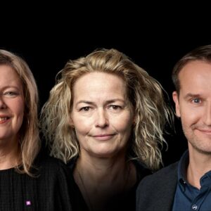 Lone Hansen, Trine Timmerby, Henrik Bro Lund. PR-foto.
