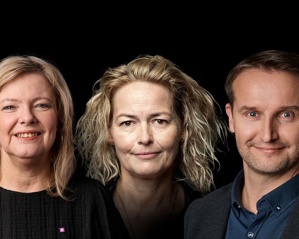 Lone Hansen, Trine Timmerby, Henrik Bro Lund. PR-foto.